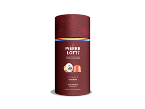40 X ASSORTED BLENDS COFFEE PODS - Pierre Lotti Coffee
