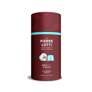 40 X ETHIOPIAN COFFEE PODS - Pierre Lotti Coffee