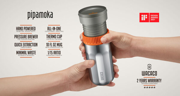 Pipamoka Portable Coffee Maker and Flask - Pierre Lotti Coffee